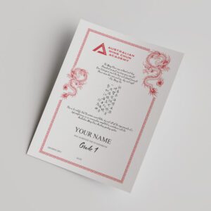 AWCA Grading Certificate